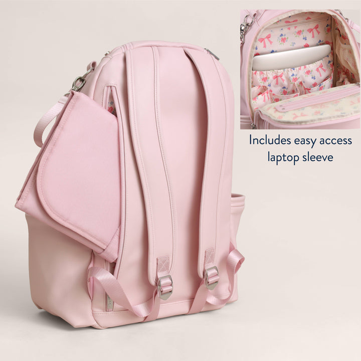 Itzy Ritzy - *NEW* Ribbons & Roses Boss Plus™ Backpack Diaper Bag