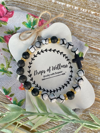 Drops of Wellness™ Diffuser Bracelet-Grace