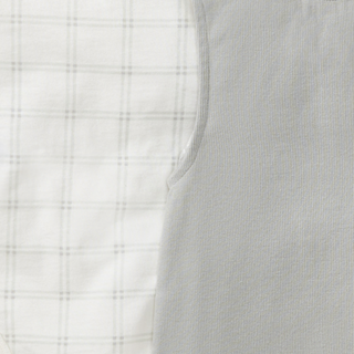 Burt's Bees Baby Plaid Organic Jumpsuit & Bodysuit Set