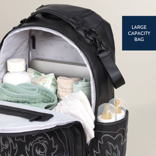 Itzy Ritzy Nash Outlaw Boss Plus Western Diaper Backpack