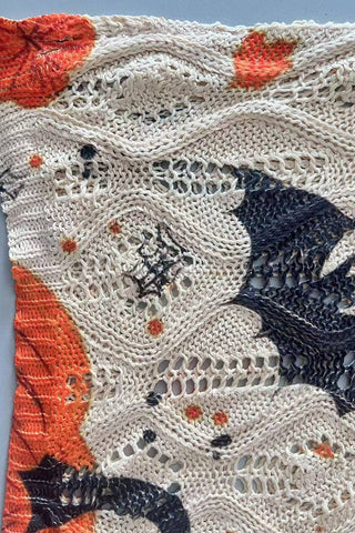 Pumpkin Patch Halloween Knit Sweater