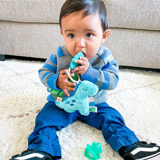 Itzy Ritzy - Itzy Pal™ Plush + Teether: NEW Mushroom