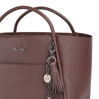 Itzy Ritzy Boss Tote Diaper Bag - Espresso