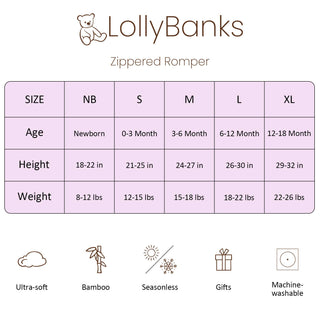 LollyBanks You Had Me at Hydrangea Bamboo Baby Pajamas