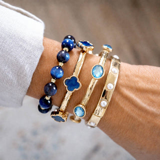 Fall Glow Beaded Stretch Bracelet – Single