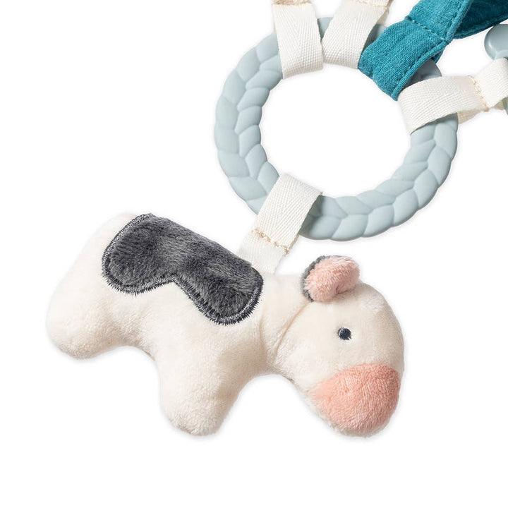 Itzy Ritzy - Bitzy Busy Ring™ Teething Activity Toy: Farm