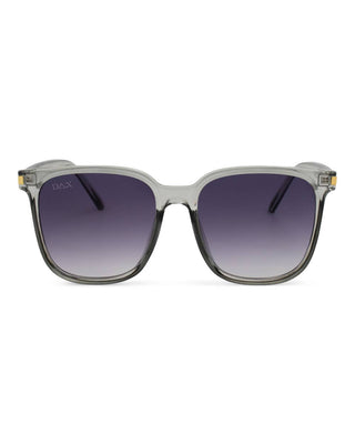 DAX Eyewear | Ella Oversized Square Sunglasses | Black, Grey & Brown UV400