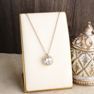 Northern Light pendant necklace in Icicle clear