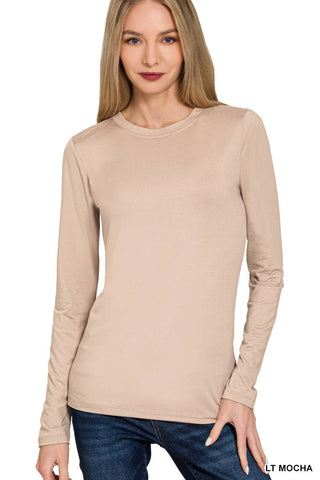 Butter Soft Brushed Long Sleeve Tee