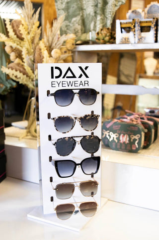 DAX Lux Pink Polarized Oversized Cat Eye Sunglasses