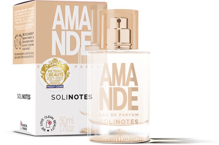 Solinotes Almond Perfume 1.7 oz - CLEAN BEAUTY