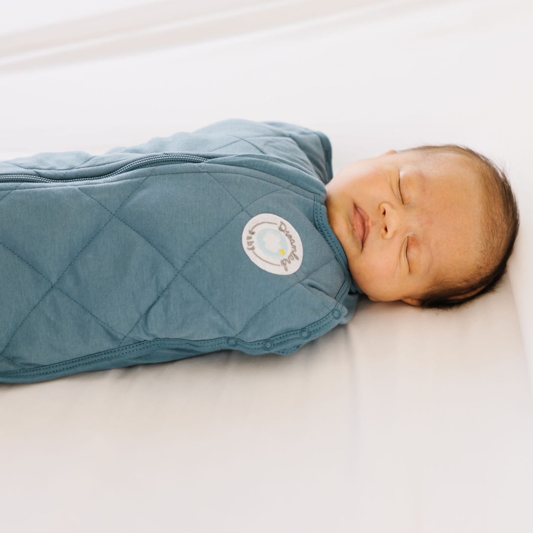 Dreamland Baby - Dream Weighted Sleep Swaddle - Ocean Blue