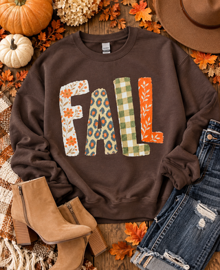 Cozy Season FALL Applique Sweatshirt