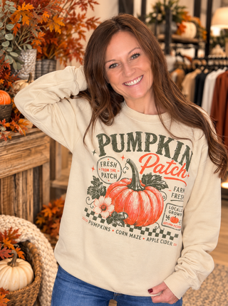 Farm Stand Pumpkin Patch Sweatshirt