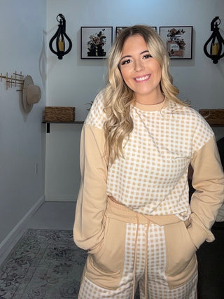 Hearthside Plaid Patchwork Two-Piece Set