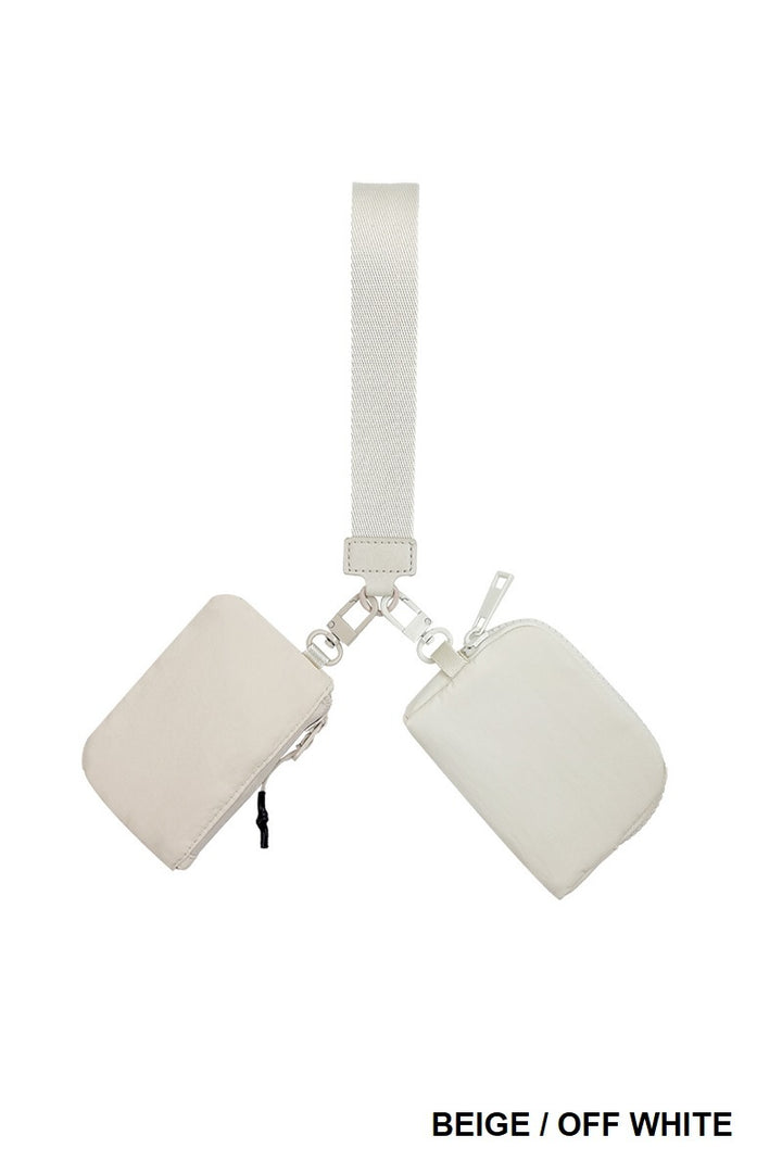 Pocket Duo Wristlet Set — Grab-and-Go Mini Pouches