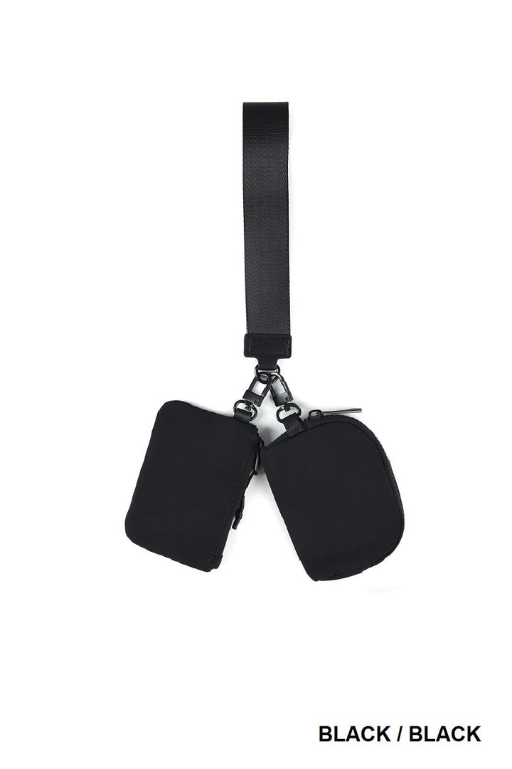 Pocket Duo Wristlet Set — Grab-and-Go Mini Pouches