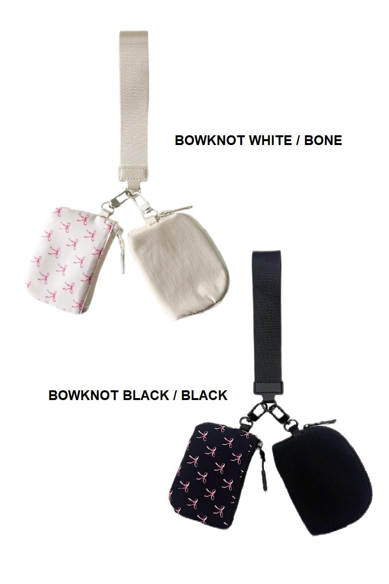 Pocket Duo Wristlet Set — Grab-and-Go Mini Pouches