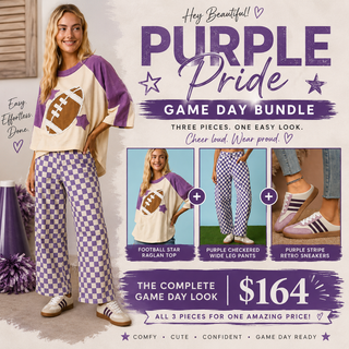 Purple Pride Game Day 3-Piece Bundle