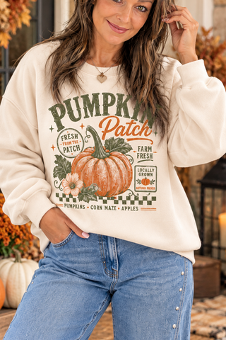 Farm Stand Pumpkin Patch Sweatshirt