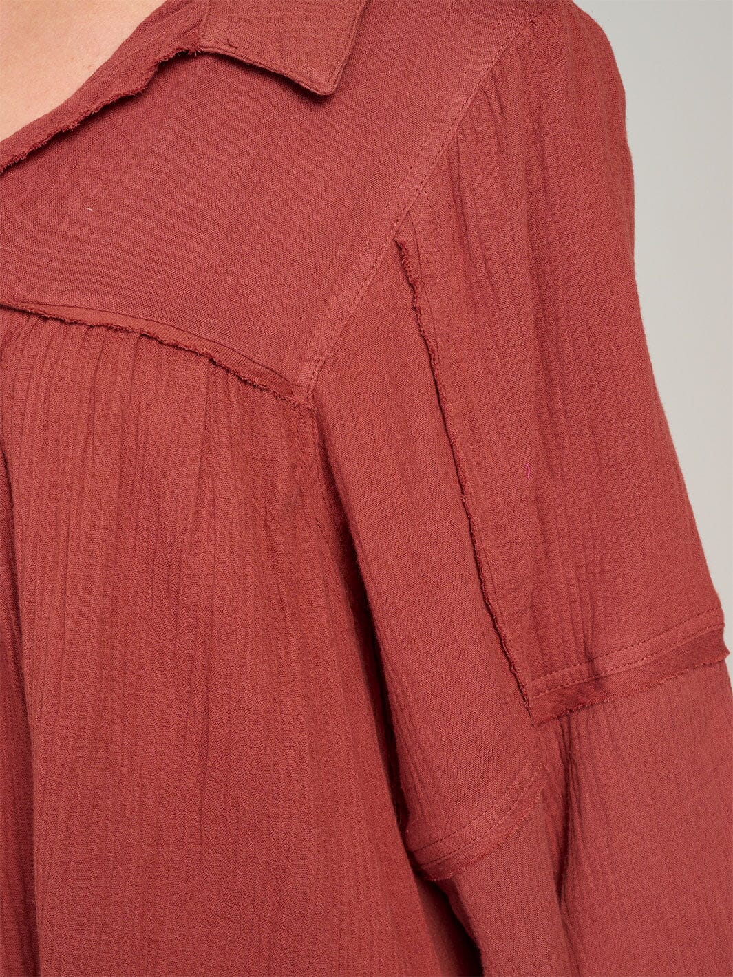 Ces Femme “Sea Breeze” Tiered Gauze Dress – Mint Green