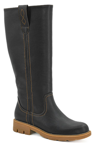 Corkys Gallop Knee-High Boot Bold in Black