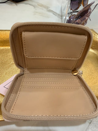 Nine West Norah Floral Compact Wallet | Milk Logo Floral