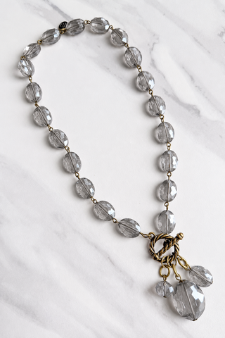 Lumière Glass Beaded Necklace