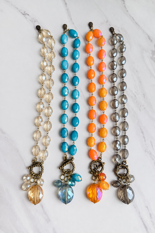 Lumière Glass Beaded Necklace