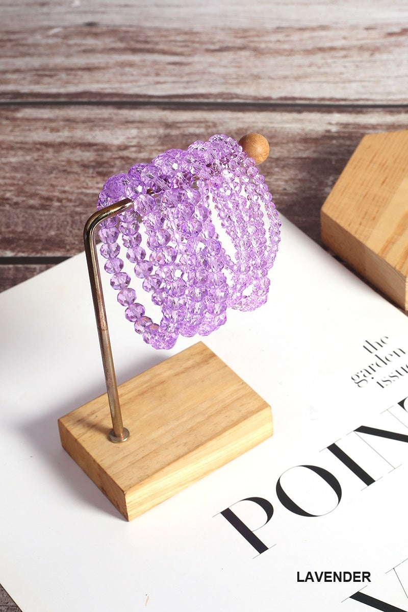 ✨ Crystal Glow Stacking Bracelet Set – Effortless Sparkle, Everyday