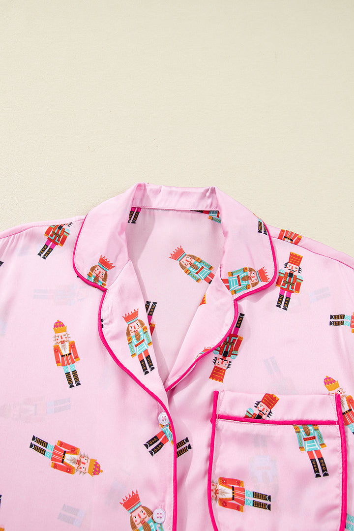 🎀 Luke & Estelle “Nutcracker Dreams Satin Pajama Set” – Holiday Luxe Edition 💕