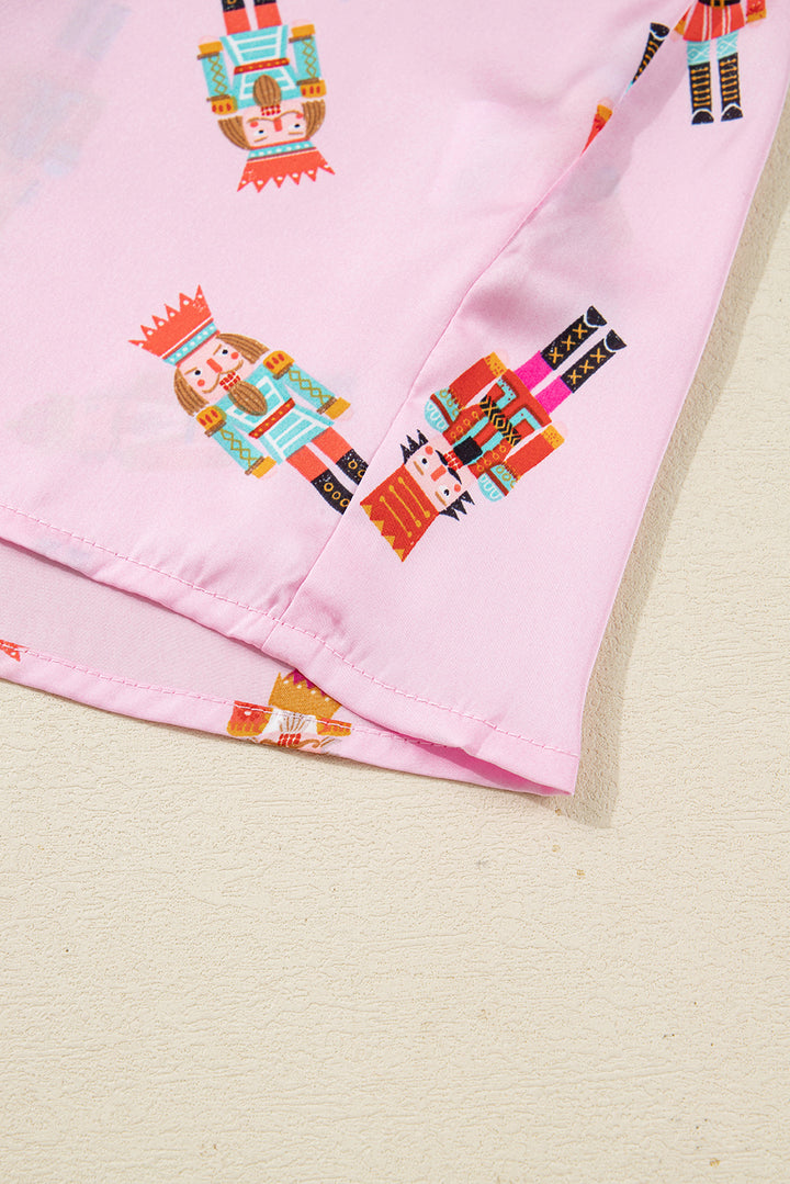 🎀 Luke & Estelle “Nutcracker Dreams Satin Pajama Set” – Holiday Luxe Edition 💕