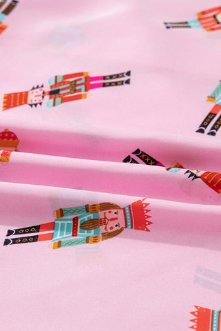 🎀 “Nutcracker Dreams Satin Pajama Set” – Holiday Luxe Edition 💕