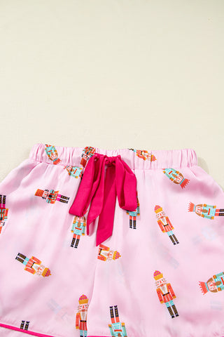🎀 “Nutcracker Dreams Satin Pajama Set” – Holiday Luxe Edition 💕