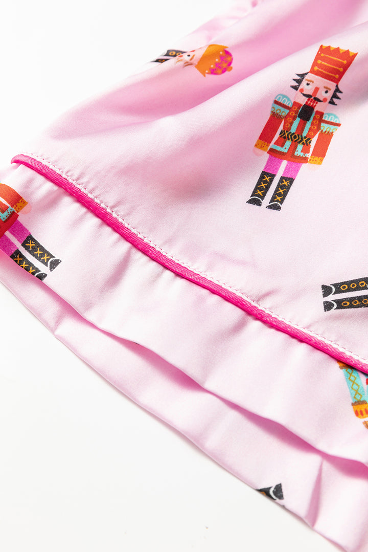 🎀 Luke & Estelle “Nutcracker Dreams Satin Pajama Set” – Holiday Luxe Edition 💕