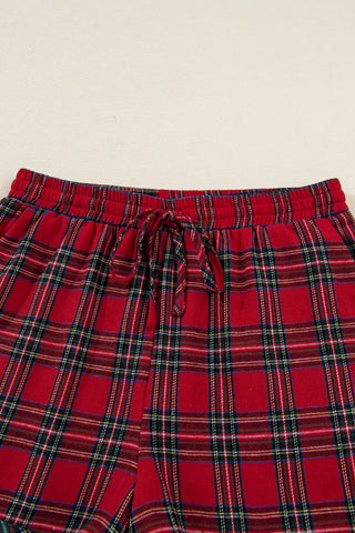 🎄 “Holiday Cheer Plaid PJ Set” – Cozy Up in Boutique Style ❤️💚