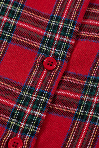 🎄 “Holiday Cheer Plaid PJ Set” – Cozy Up in Boutique Style ❤️💚