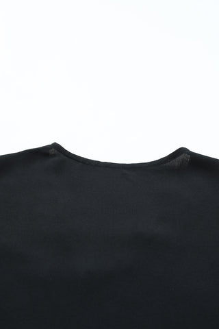 Luke & Estelle Lace Line V-Neck Blouse