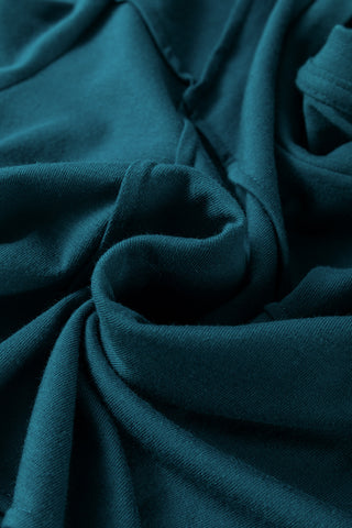 Cross-Current Sculpt Tee – Deep Teal