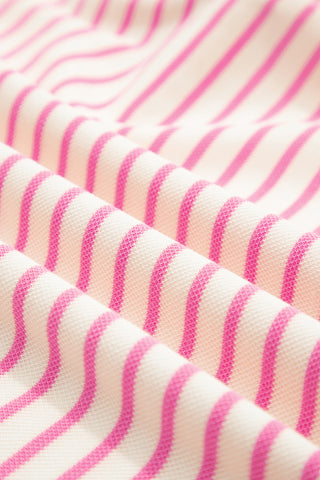 Pink Lemonade Flutter Stripe Tee