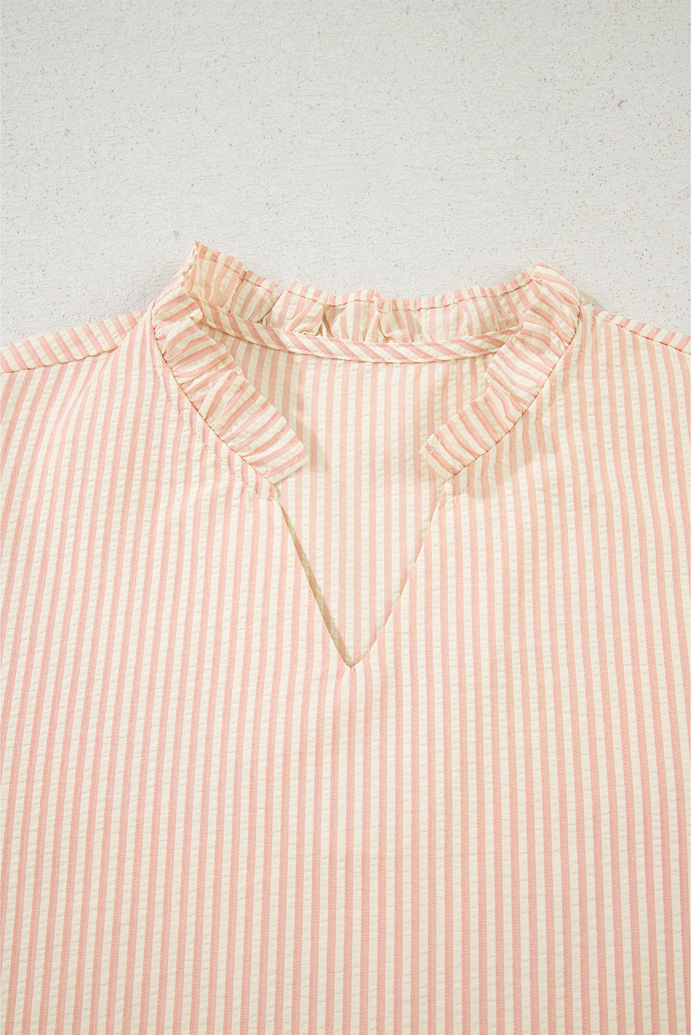 💗 Luke & Estelle “Sweet Peony Pearl Stripe Blouse” 💗