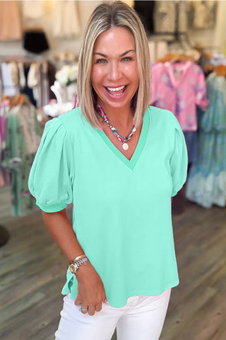 Mint Sorbet Essential Tee by Luke & Estelle