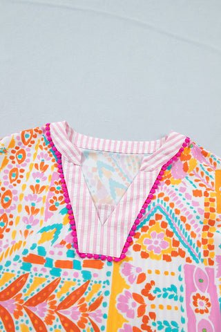 Fiesta Garden Flutter Blouse by Luke & Estelle