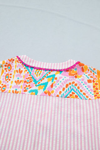 Fiesta Garden Flutter Blouse by Luke & Estelle