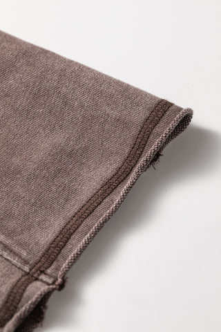 Luke & Estelle Campfire Mineral Wash Cotton Top
