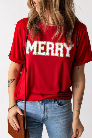 ✨ “Merry” Tee – Hey Beautiful Boutique Exclusive✨