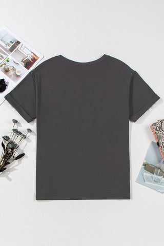 Y’all Star Boots Vintage Graphic Tee – Charcoal 🤠