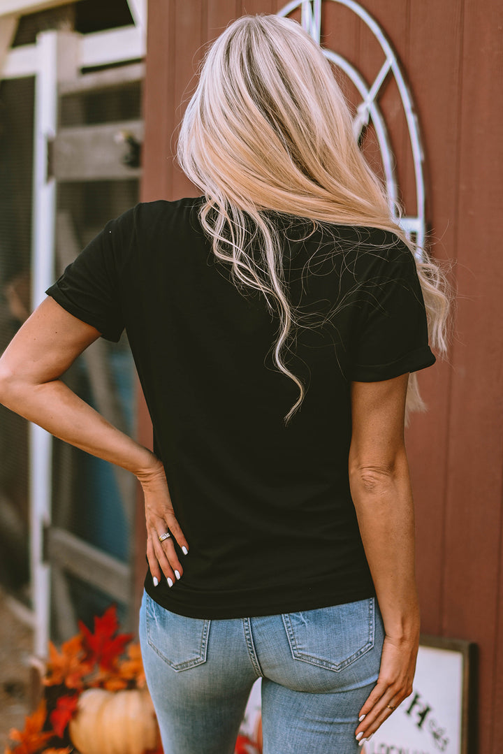 Boo-tique Bow & Ghost Graphic Tee