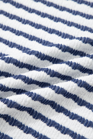 Harbor Breeze Textured Stripe Top by Luke & Estelle
