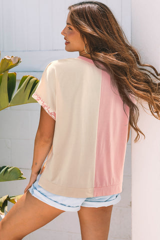Sweet Magnolia Floral Tee by Luke & Estelle